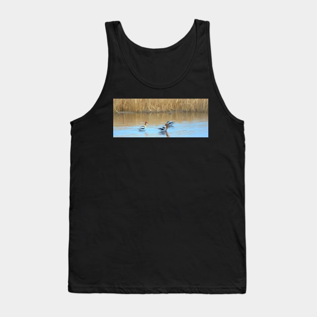 American Avocets illustration Tank Top by CanadianWild418